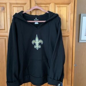 FANATICS Ladies Football Sweatshirt, Saints THOMAS # 13 Size 2XL NWT
